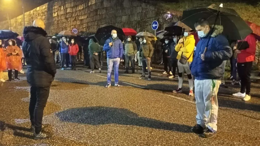 Concentraci&oacute;n de traballadoras e traballadores de Denso (N&oacute;s Diario)