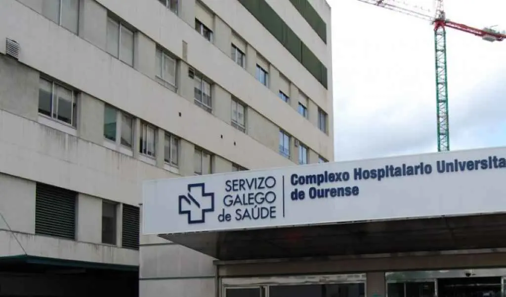 Vista do Hospital de Ourense (Foto: Xunta da Galiza).