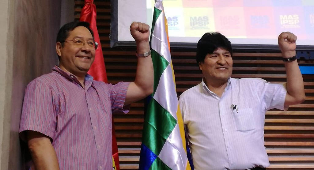 Luis Arce, Evo Morales MAS Bolivia