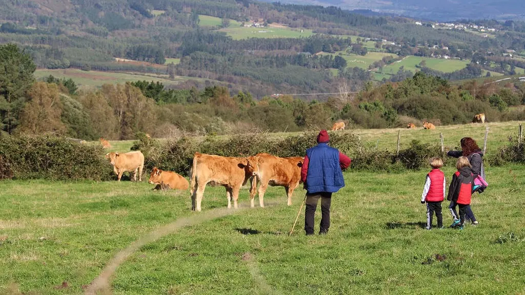 Marco da Curra, en Monfero (Sindicato Labrego Galego)