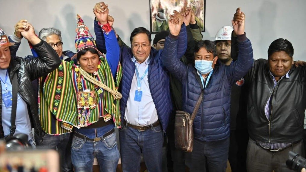 Luis Arce (MAS) gañou nas eleccións de Bolivia.