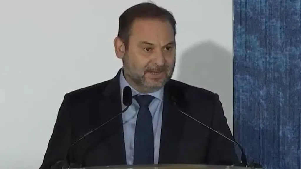 O ministro de Transportes, Jos&eacute; Luis &Aacute;balos