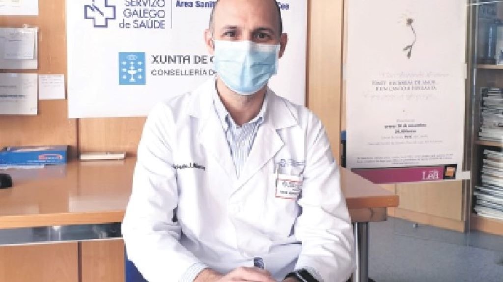 O pneumólogo Pedro Marcos Rodríguez. 