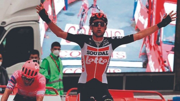 O ciclista belga Tim Wellens. (Foto: ASO).