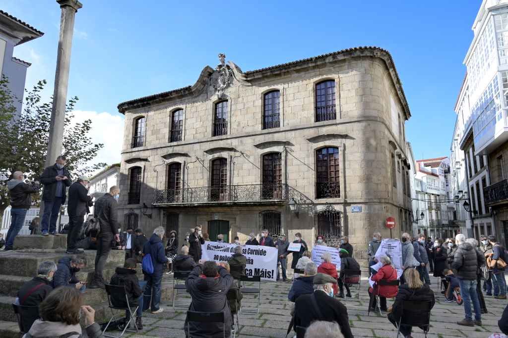 A Casa Cornide (A Coruña) foi espoliada a favor de Franco e a día de hoxe segue en mans da súa familia (Foto: M. Dylan / Europa Press)