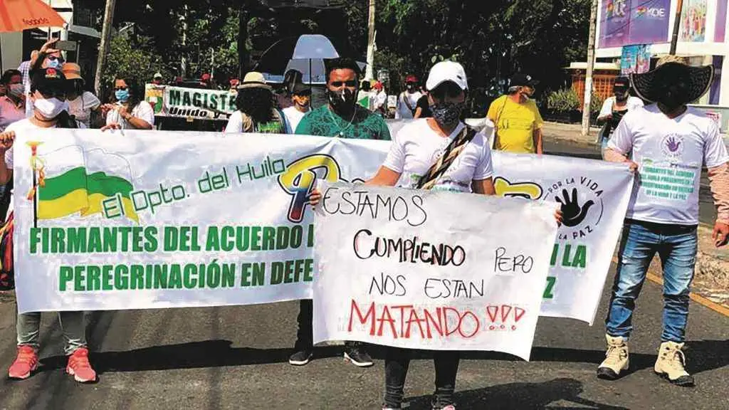 A pasada terza feira fix&eacute;ronse catro anos da sinatura do acordo de paz entre Goberno e as FARC (FARC)