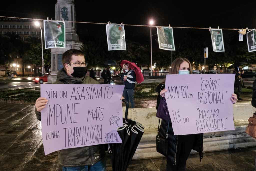 A Coruña mobilizouse contra o machismo (Arxina)