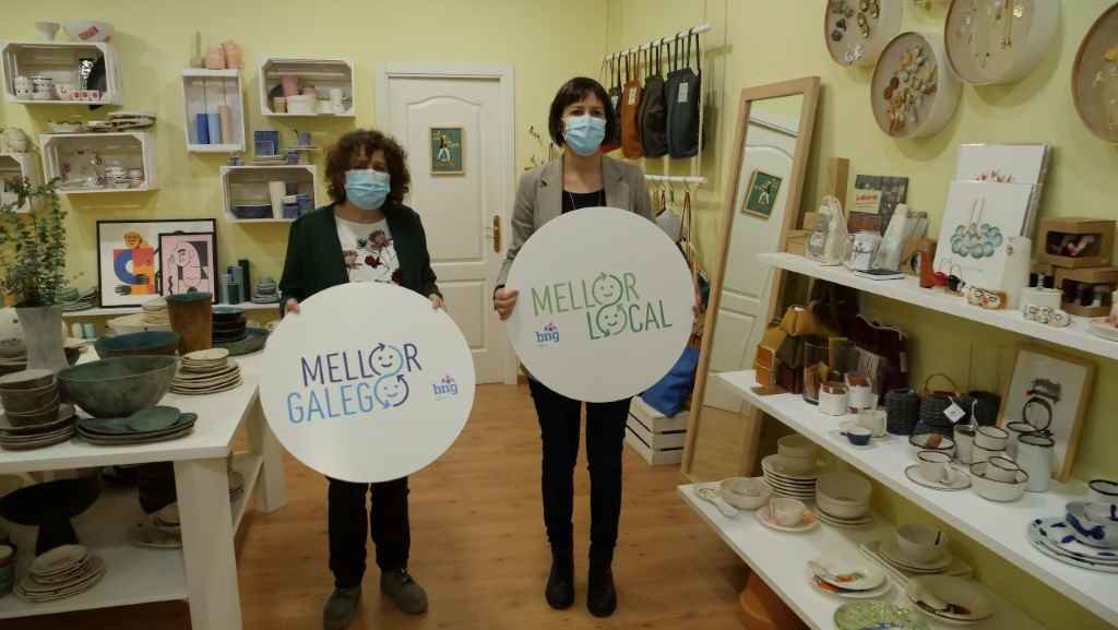 Campaña do BNG polo comercio local  o produto galego