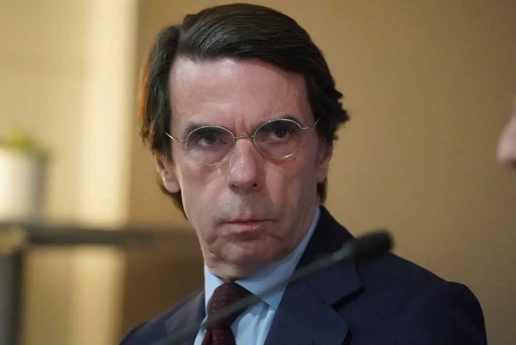 O ex presidente do Goberno espa&ntilde;ol, Jos&eacute; Mar&iacute;a Aznar.