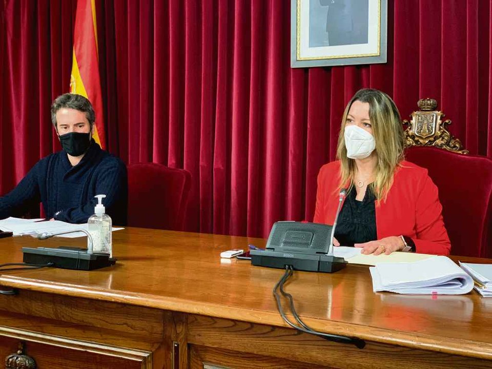 Lara Méndez e Rubén Arroxo presentaron os Orzamentos 2021 de Lugo