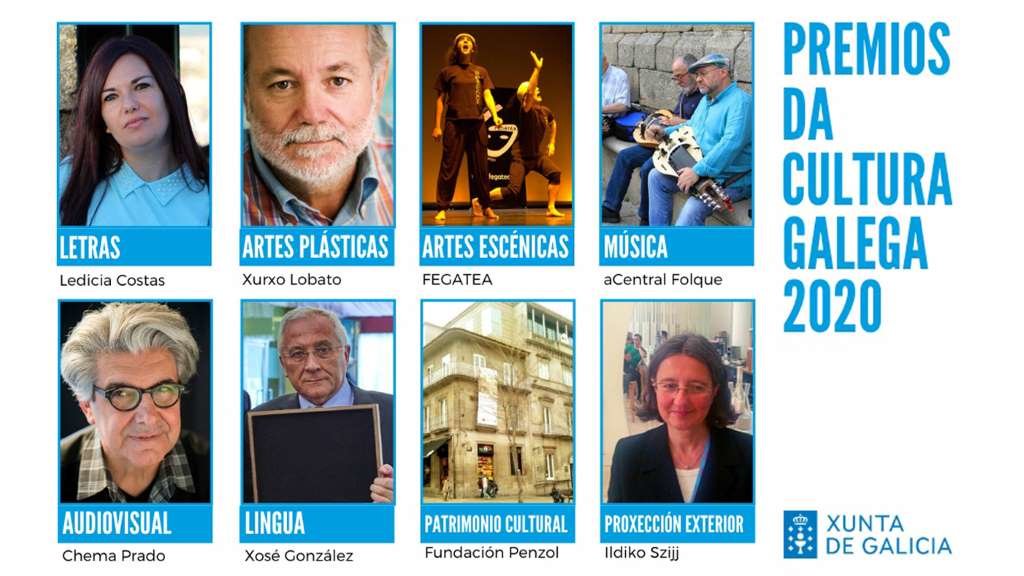 Premios Cultura Galega 2020 (Imaxe: Xunta da Galiza).