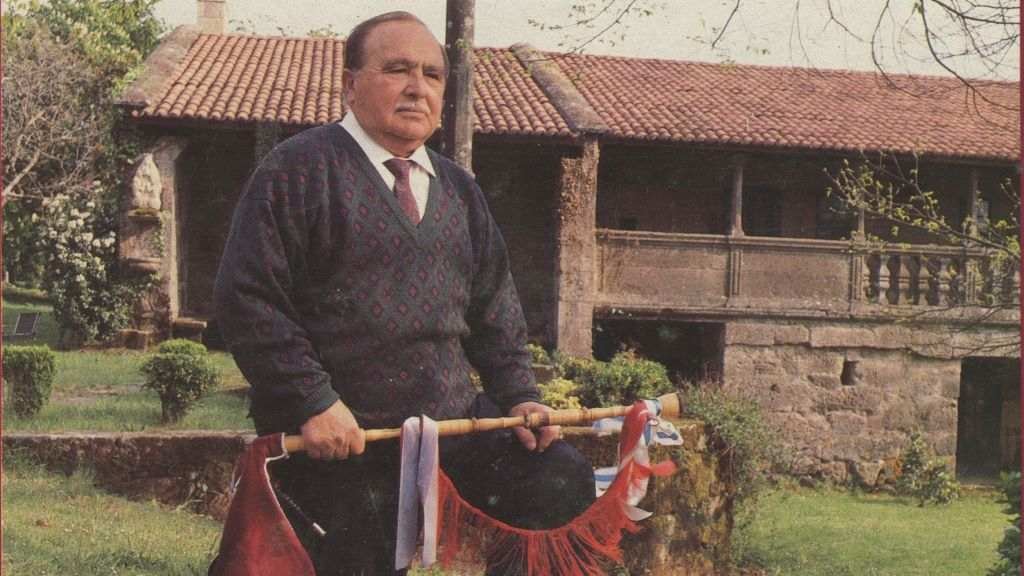 Imaxe do homenaxeado Ricardo Portela. (Foto: Deputación de Pontevedra)