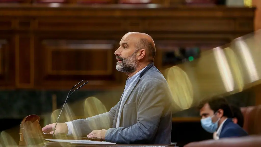 O deputado N&eacute;stor Rego no Congreso. (Foto: R. Rubio / Pool / Europa Press)