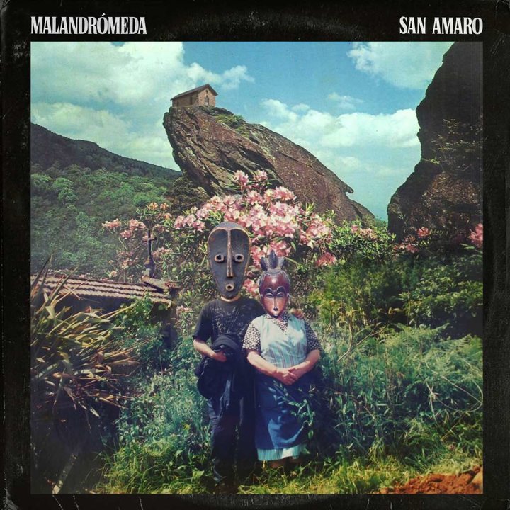 Detalle da portada do EP, obra de Daniel Alonso Mallén (Imaxe: Malandrómeda).