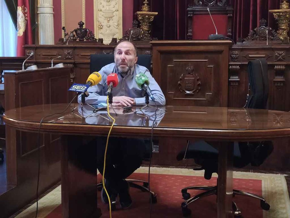 O alcalde de Ourense, Gonzalo Pérez xácome.