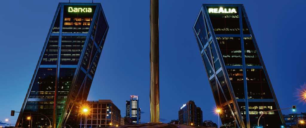 Torres financieiras de Madrid (Foto: Nós Diario)