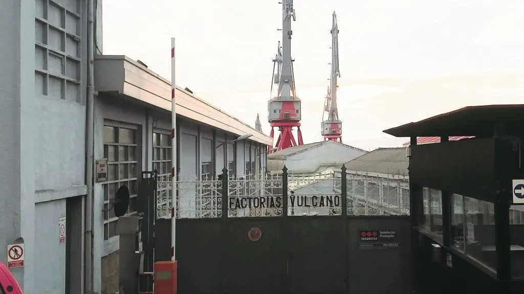 Vista das instalaci&oacute;ns do antigo estaleiro Factor&iacute;as Vulcano en Vigo, agora Astillero San Enrique. (Foto: Europa Press)