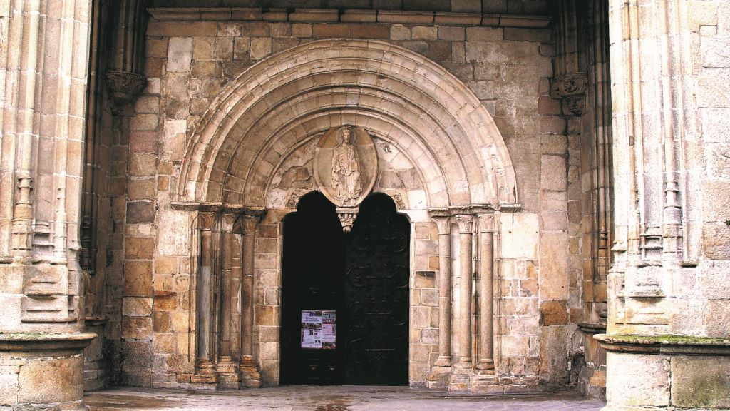 Porta Norte da Catedral de Lugo. (Foto: Lois Diéguez)