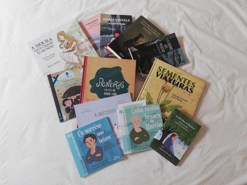 Algúns libros ilustrados galegos dos últimos anos.
