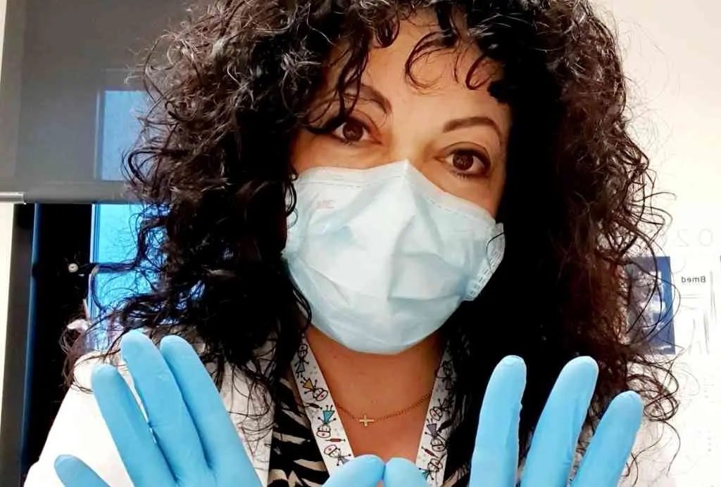 Eva Maquieira, nunha imaxe de marzo de 2020, cando foi destitu&iacute;da (Imaxe: Facebook).
