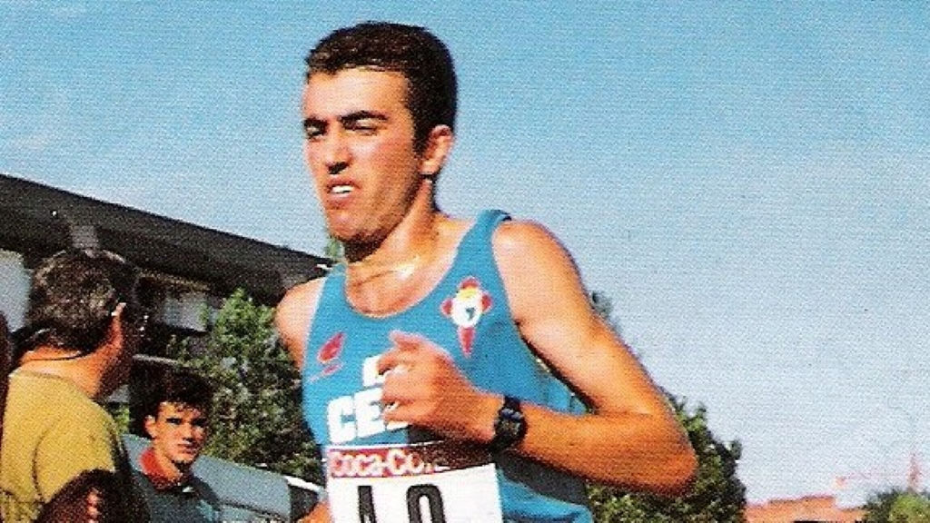 O fondista Alejandro G&oacute;mez (Foto: Celta Atletismo).