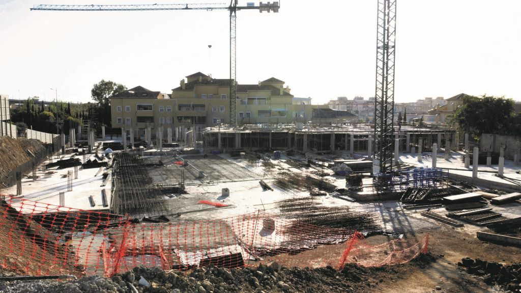 Obras de construción dunha promoción de vivendas. (Foto: Europa Press)