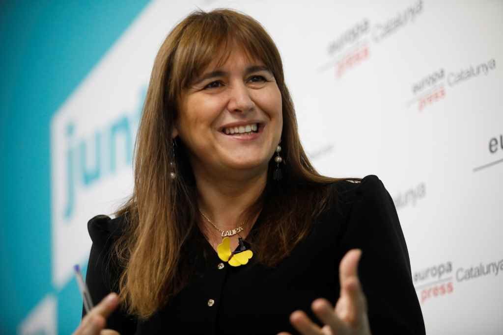 Laura Borràs aspira a ser a primeira presidenta da Generalitat (Foto: Kike Rincón / Europa Press)