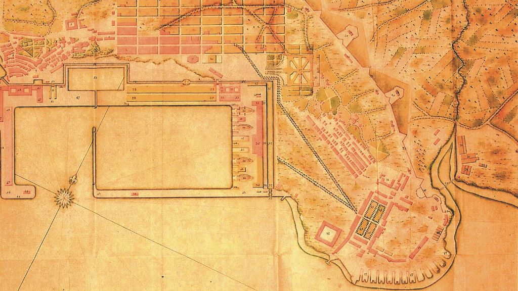 Plano do Arsenal de Ferrol na segunda metade do século XVIII. (Foto: Nós Diario)