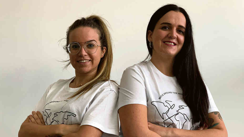As podólogas galegas Marta Grela Fariña e Iria Somoza son fundadoras da ONG Equipo Nómade (Colexio de Podólogas e Podólogos de Galiza)