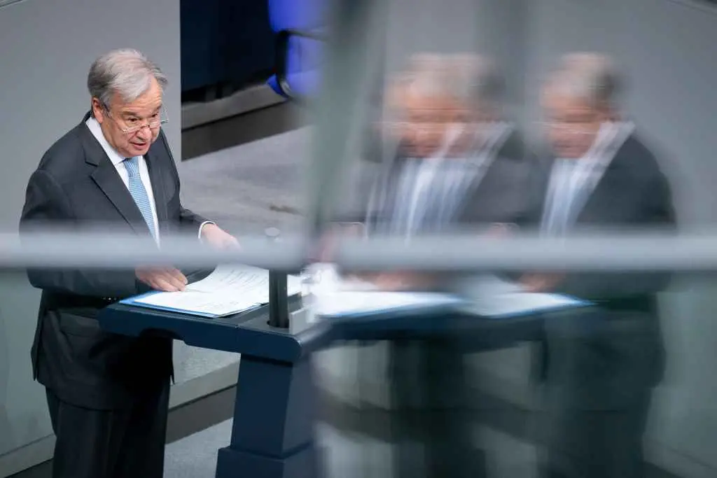 O secretario xeral das Naci&oacute;ns Unidas, Ant&oacute;nio Guterres, nunha imaxe de arquivo.