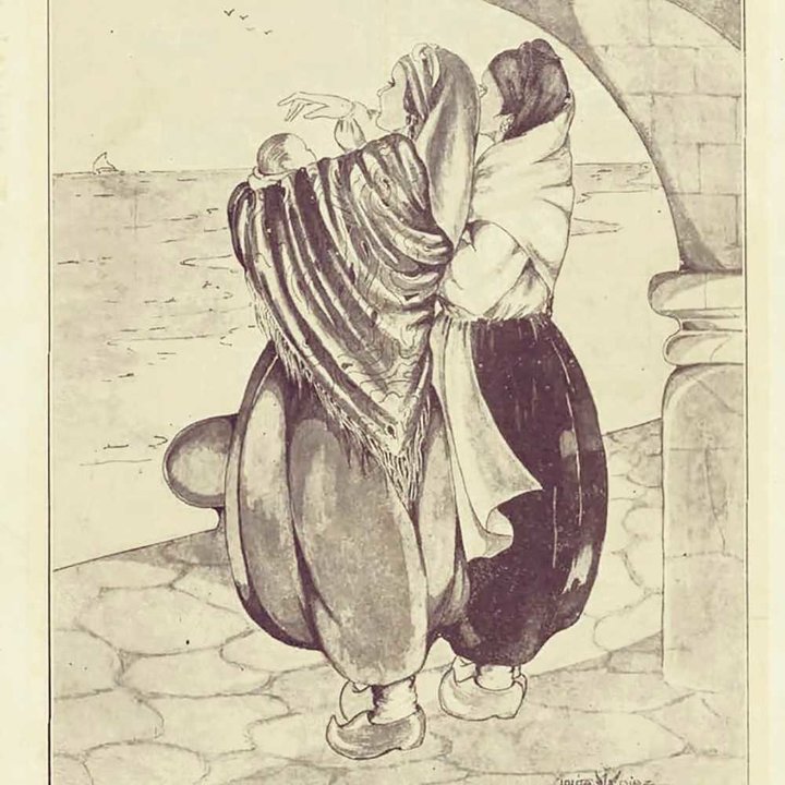 Unha ilustración de Lolita Díaz Baliño.