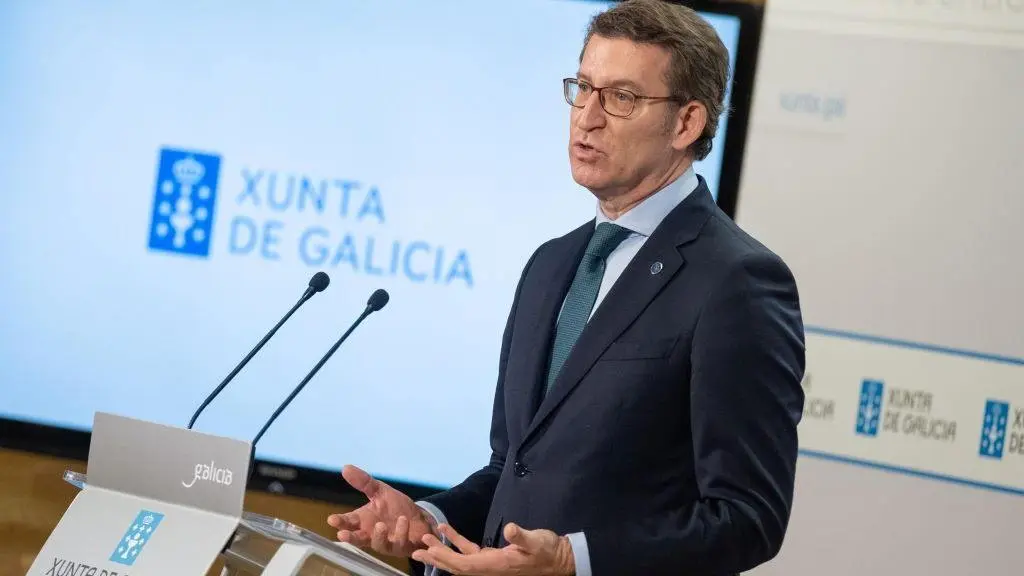 Feixoo ap&oacute;s o Consello da Xunta. (Foto: Xunta da Galiza)