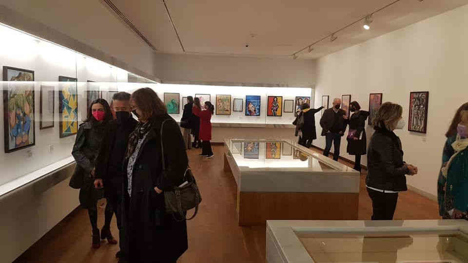 Inauguración da exposición 'Sempre marzo' na Coruña (Nós Diario)
