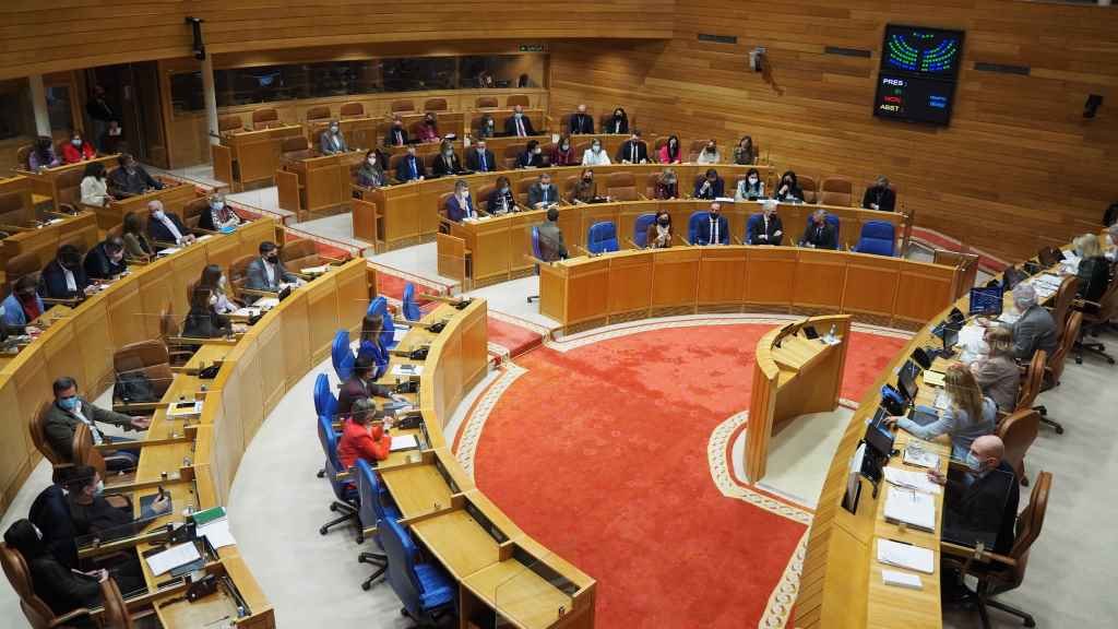 Pleno da Cámara (Foto: Parlamento galego)