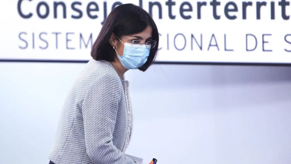 A ministra de Sanidade, Carolina Darias. (Foto: R. Rubio / Pool / Europa Press)