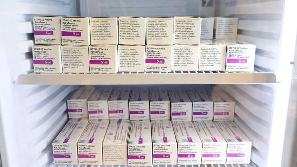 Vacinas de AstraZeneca. (Foto: Goberno de Arag&oacute;n)
