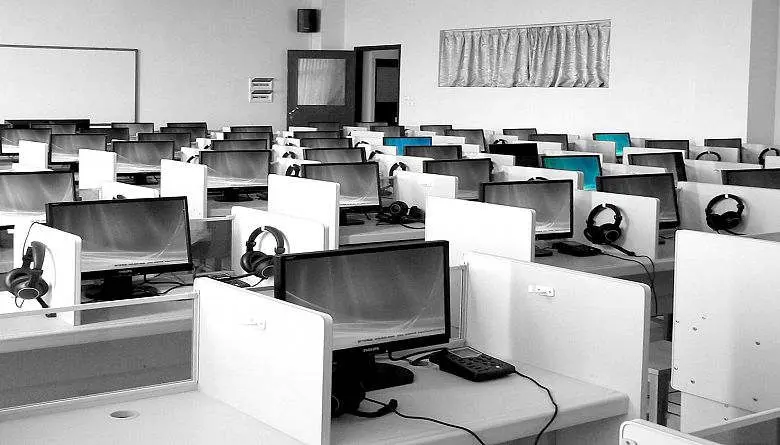 Un centro de atenci&oacute;n de chamadas, nunha imaxe de arquivo (Foto: CIG).