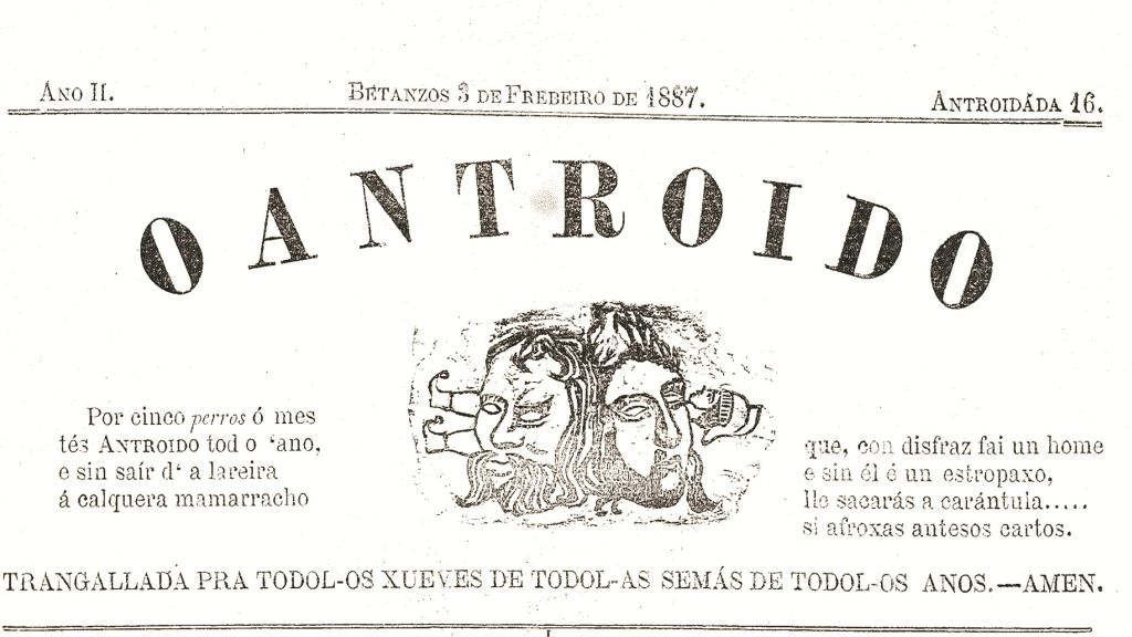 Cabeceira de  'O Antroido'. (Foto: Arquivo municipal de Betanzos)