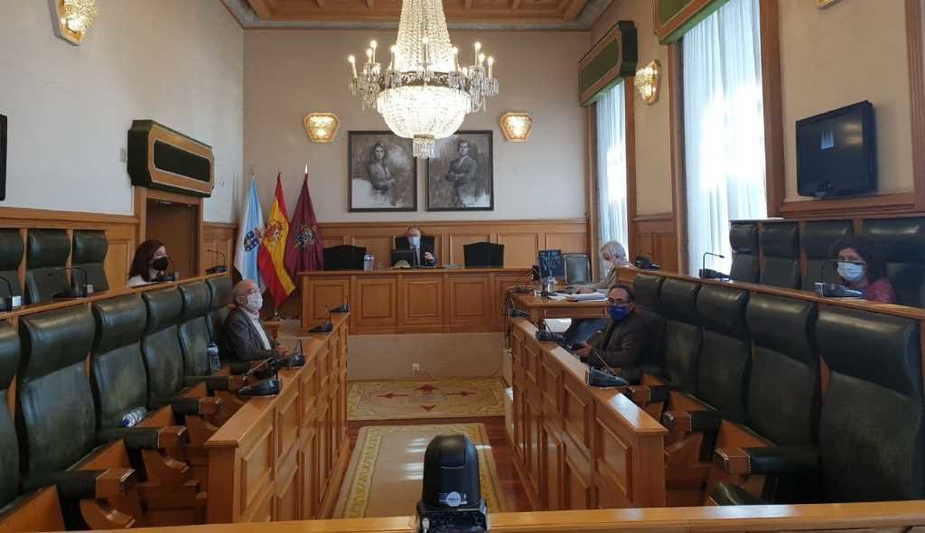 Pleno do concello de Santiago de Compostela
