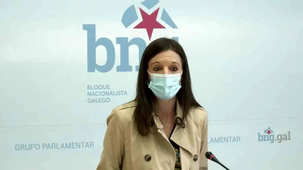 A deputada Olalla Rodil ser&aacute; a encargada de defender a Lei no Parlamento galego (Foto: BNG).