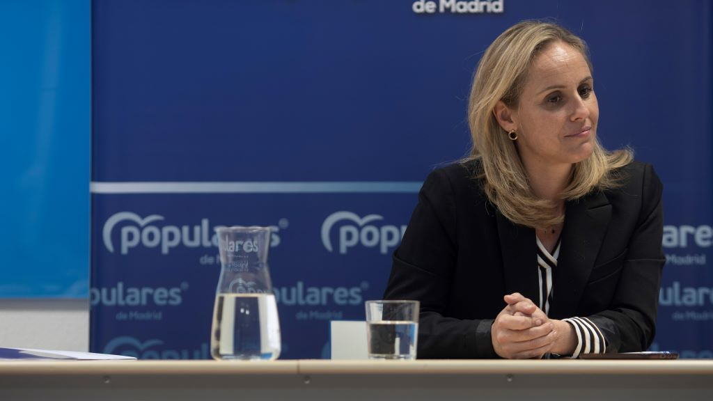 A secretaria xeral do PP de Madrid, Ana Camíns. (Foto: Eduardo Parra / Europa Press)