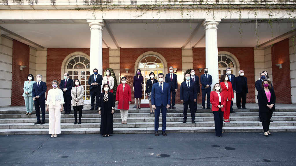 O Consello de Ministros depois dos cambios na composición do Executivo. (Foto: Eduardo Parra / Europa Press)