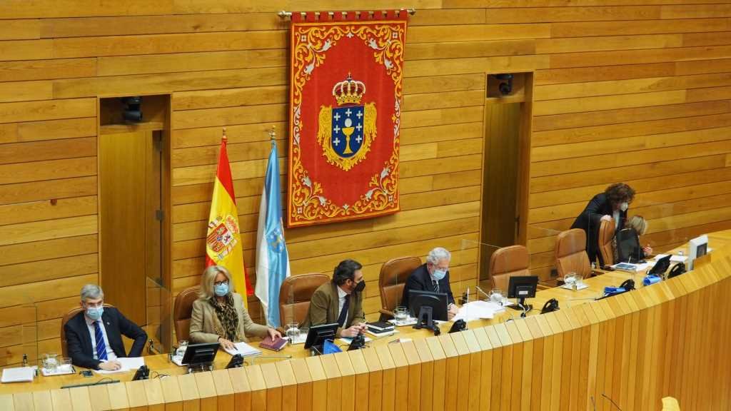 Pleno do Parlamento galego