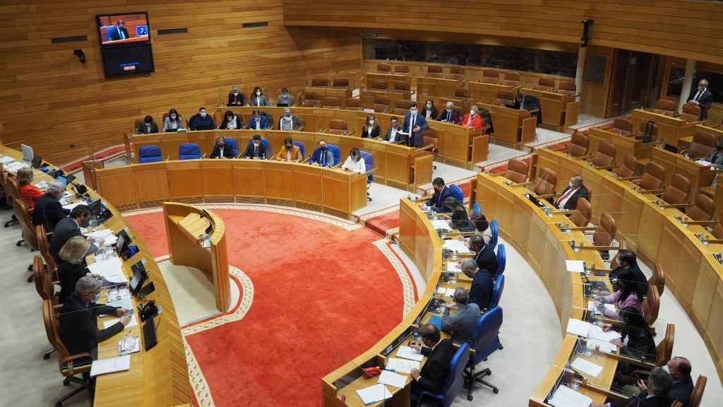 Pleno na Cámara galega (Foto: Parlamento galego)