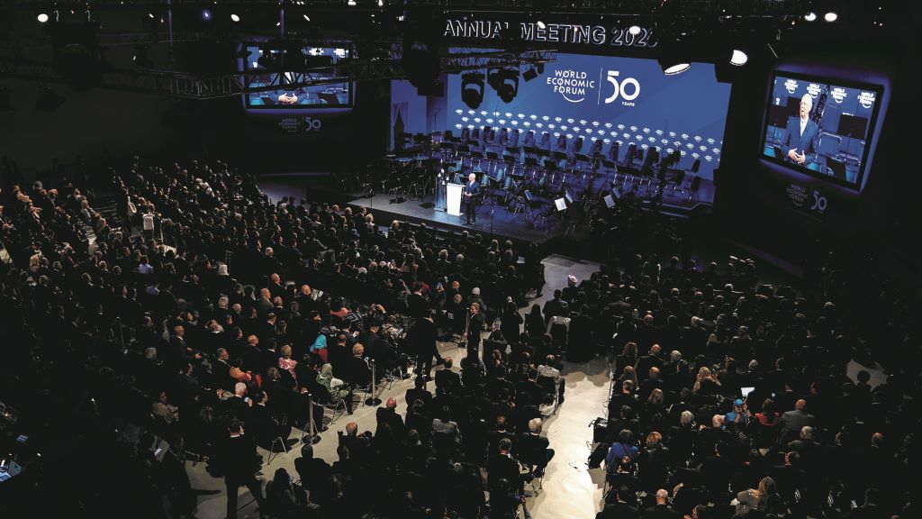Xuntanza do Foro de Davos en 2020. (Foto: Europa Press)