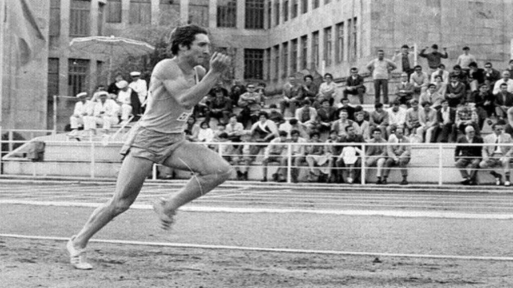 Francisco Castrillo, nunha competición na década de 1960 (Foto: Alfonso Posada).