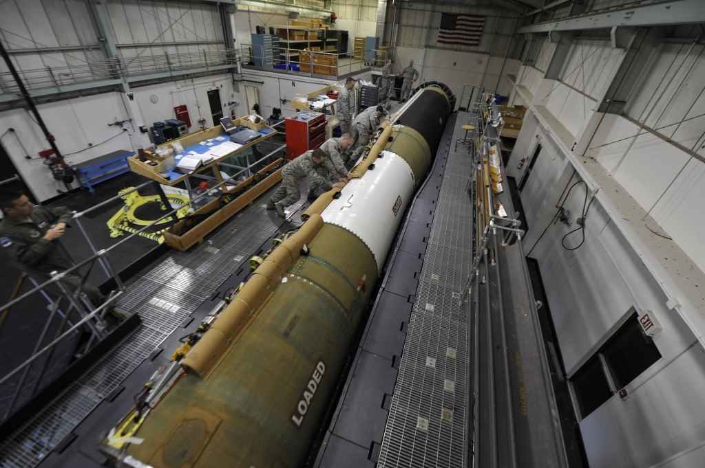 Misil nuclear intercontinental dos Estados Unidos de América (Foto: Europa Press)