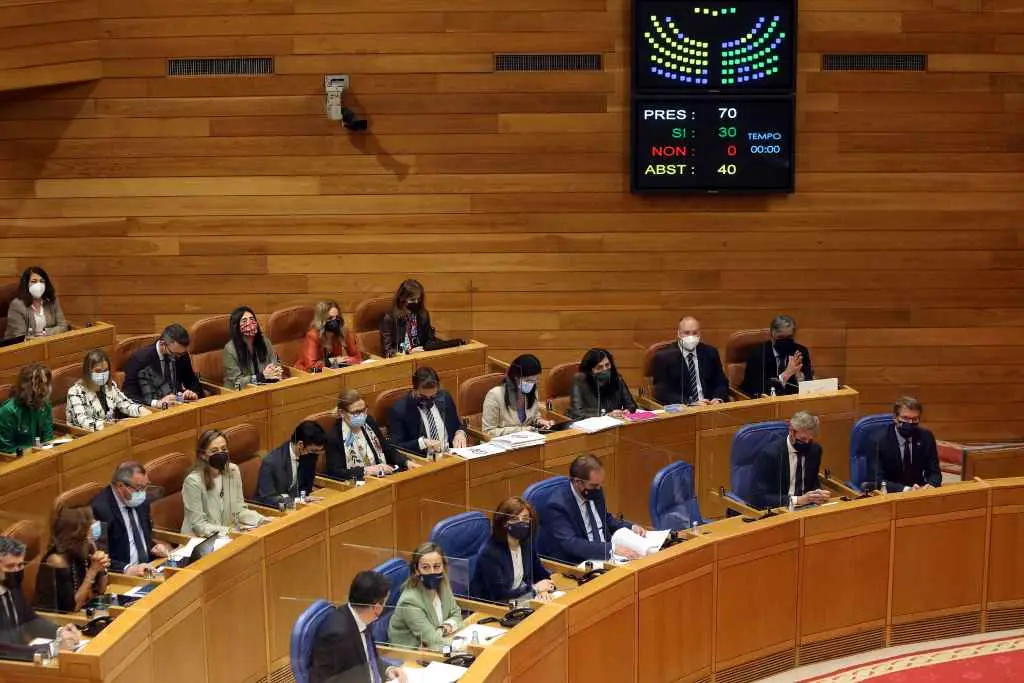 O Parlamento aproba reclamar as transferencias &aacute; Galiza en materia de tr&aacute;fico, circulaci&oacute;n e seguranza (Foto: Arxina)