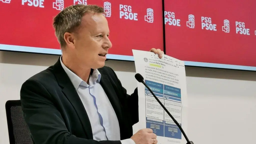 Rafael Villarino conservar&aacute; a acta de edil en Ourense. (Foto: PSOE)