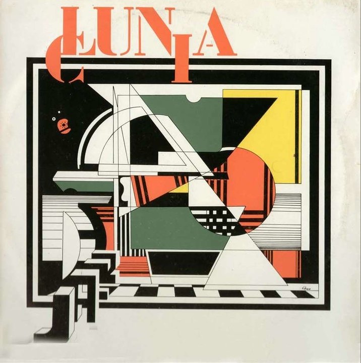 Capa do primeiro disco de Clunia Jazz.